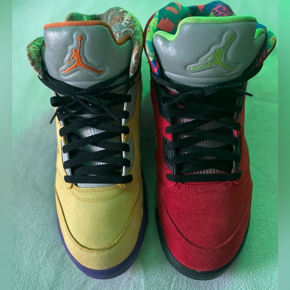 Air Jordan Retro 5 “What the 5s” Size 10.5 - Picture 2 of 4